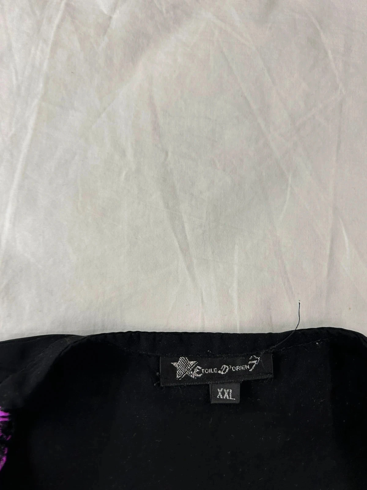 Zwarte lange traditionele jurk Violet Étoile d’Orient – photo 10